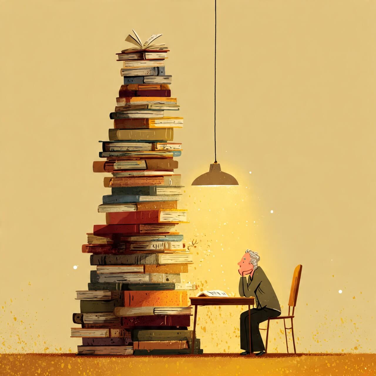 For the Person Who Reads Every Self-Help Book and Still Feels Stuck